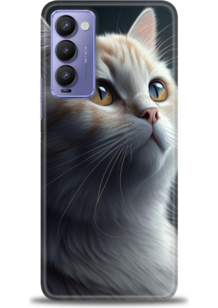 Tecno Camon 18 / 18P (CH6N - CH7N ) Ile Uyumlu Hd Baskılı Silikon (Ortasertlikte) Kılıf - 104