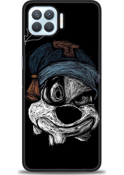 Oppo A73 Ile Uyumlu Hd Baskılı Silikon (Ortasertlikte) Kılıf - 942