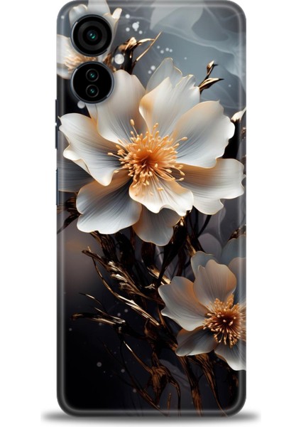 Tecno Camon 19 Neo (CH6I) Ile Uyumlu Hd Baskılı Silikon (Ortasertlikte) Kılıf - 357
