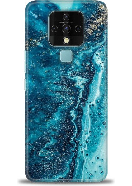 Tecno Camon 16 (CE7J) Ile Uyumlu Hd Baskılı Silikon (Ortasertlikte) Kılıf - 211