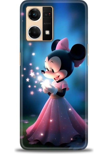 Oppo Reno 7 Ile Uyumlu Hd Baskılı Silikon (Ortasertlikte) Kılıf - 929