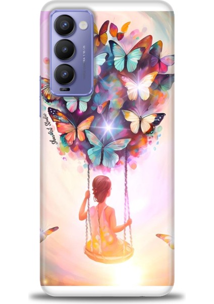 Tecno Camon 18 / 18P (CH6N - CH7N ) Ile Uyumlu Hd Baskılı Silikon (Ortasertlikte) Kılıf - 931