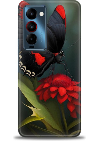 Tecno Camon 18 Premier (CH9N) Premier Ile Uyumlu Hd Baskılı Silikon (Ortasertlikte) Kılıf - 248