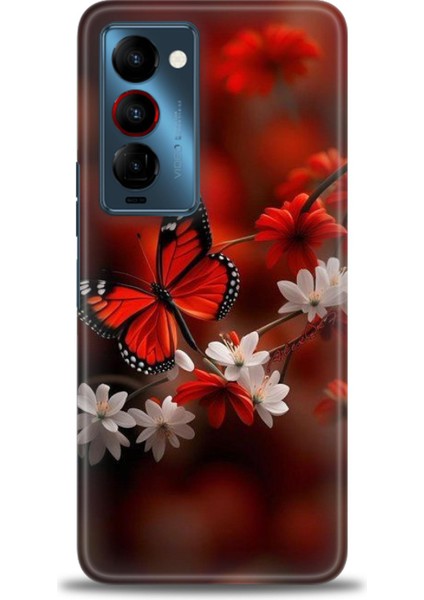 Tecno Camon 18 Premier (CH9N) Premier Ile Uyumlu Hd Baskılı Silikon (Ortasertlikte) Kılıf - 616