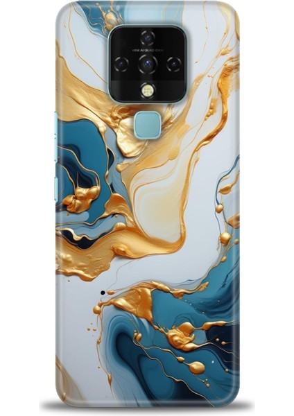 Tecno Camon 16 (CE7J) Ile Uyumlu Hd Baskılı Silikon (Ortasertlikte) Kılıf - 402