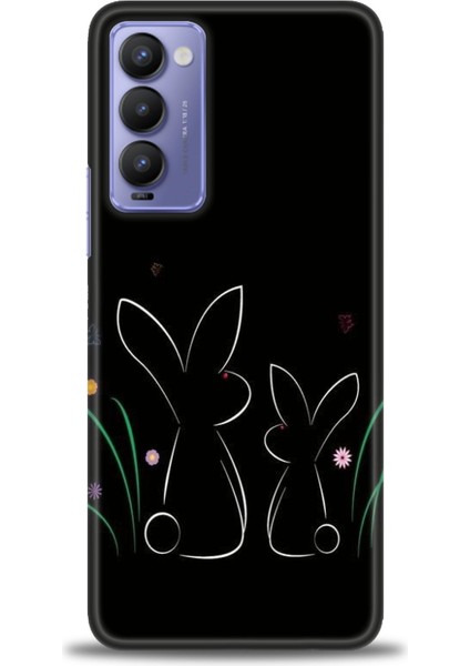 Tecno Camon 18 / 18P (CH6N - CH7N ) Ile Uyumlu Hd Baskılı Silikon (Ortasertlikte) Kılıf - 16