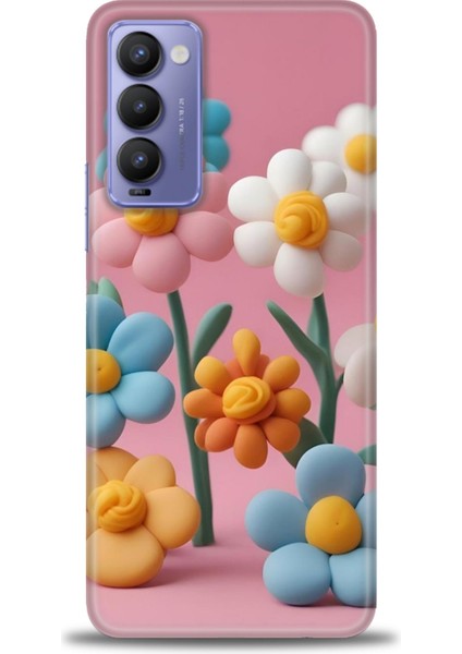 Tecno Camon 18 / 18P (CH6N - CH7N ) Ile Uyumlu Hd Baskılı Silikon (Ortasertlikte) Kılıf - 742