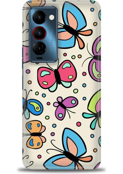 Tecno Camon 18 Premier (CH9N) Premier Ile Uyumlu Hd Baskılı Silikon (Ortasertlikte) Kılıf - 814