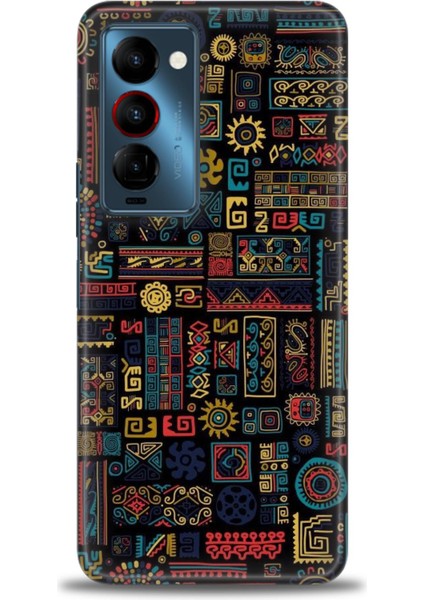 Tecno Camon 18 Premier (CH9N) Premier Ile Uyumlu Hd Baskılı Silikon (Ortasertlikte) Kılıf - 822