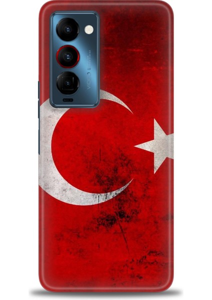 Tecno Camon 18 Premier (CH9N) Premier Ile Uyumlu Hd Baskılı Silikon (Ortasertlikte) Kılıf - 1065