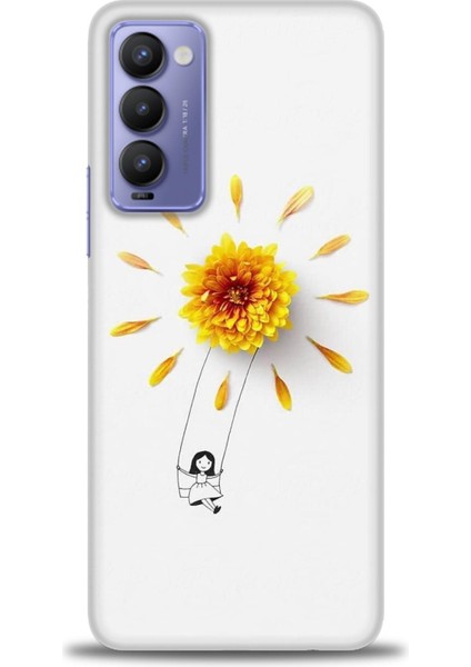 Tecno Camon 18 / 18P (CH6N - CH7N ) Ile Uyumlu Hd Baskılı Silikon (Ortasertlikte) Kılıf - 732