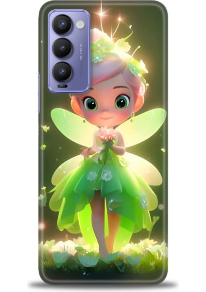 Tecno Camon 18 / 18P (CH6N - CH7N ) Ile Uyumlu Hd Baskılı Silikon (Ortasertlikte) Kılıf - 878