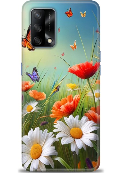 Oppo A74 Ile Uyumlu Hd Baskılı Silikon (Ortasertlikte) Kılıf - 353
