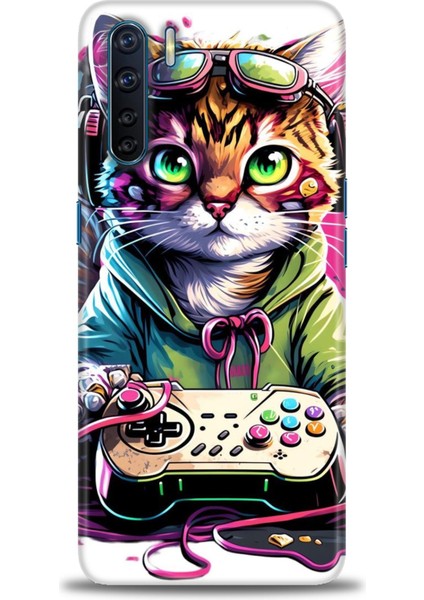 Oppo A91 Ile Uyumlu Hd Baskılı Silikon (Ortasertlikte) Kılıf - 363