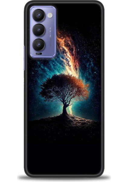 Tecno Camon 18 / 18P (CH6N - CH7N ) Ile Uyumlu Hd Baskılı Silikon (Ortasertlikte) Kılıf - 842