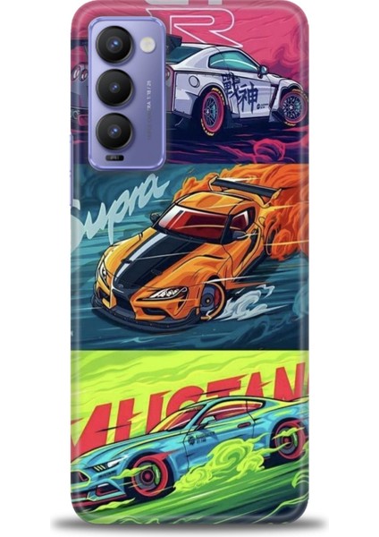 Tecno Camon 18 / 18P (CH6N - CH7N ) Ile Uyumlu Hd Baskılı Silikon (Ortasertlikte) Kılıf - 986