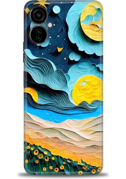 Tecno Camon 19 Neo (CH6I) Ile Uyumlu Hd Baskılı Silikon (Ortasertlikte) Kılıf - 324