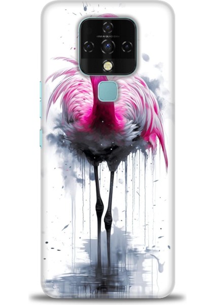 Tecno Camon 16 (CE7J) Ile Uyumlu Hd Baskılı Silikon (Ortasertlikte) Kılıf - 107