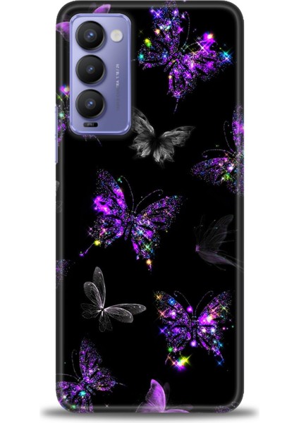 Tecno Camon 18 / 18P (CH6N - CH7N ) Ile Uyumlu Hd Baskılı Silikon (Ortasertlikte) Kılıf - 181