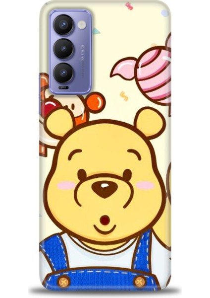 Tecno Camon 18 / 18P (CH6N - CH7N ) Ile Uyumlu Hd Baskılı Silikon (Ortasertlikte) Kılıf - 374