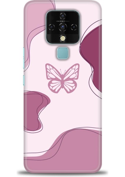 Tecno Camon 16 (CE7J) Ile Uyumlu Hd Baskılı Silikon (Ortasertlikte) Kılıf - 694