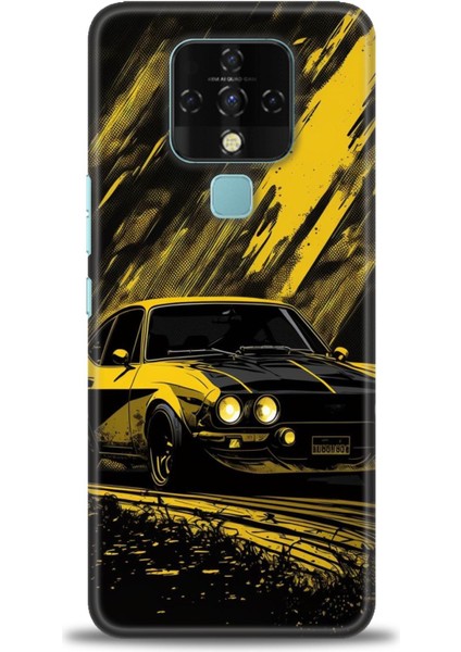 Tecno Camon 16 (CE7J) Ile Uyumlu Hd Baskılı Silikon (Ortasertlikte) Kılıf - 988