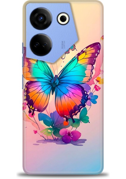 Tecno Camon 20 Pro 4g (CK7N)İLE Uyumlu Hd Baskılı Silikon (Ortasertlikte) Kılıf - 189