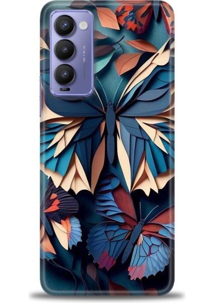 Tecno Camon 18 / 18P (CH6N - CH7N ) Ile Uyumlu Hd Baskılı Silikon (Ortasertlikte) Kılıf - 521