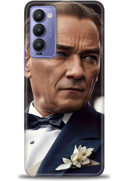 Tecno Camon 18 / 18P (CH6N - CH7N ) Ile Uyumlu Hd Baskılı Silikon (Ortasertlikte) Kılıf - 785