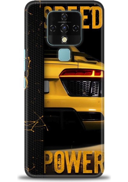 Tecno Camon 16 (CE7J) Ile Uyumlu Hd Baskılı Silikon (Ortasertlikte) Kılıf - 987