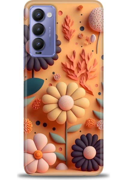 Tecno Camon 18 / 18P (CH6N - CH7N ) Ile Uyumlu Hd Baskılı Silikon (Ortasertlikte) Kılıf - 527