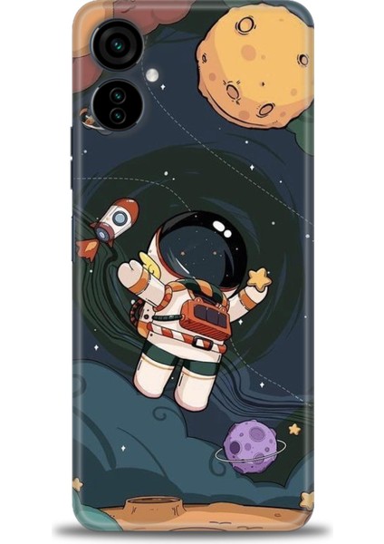 Tecno Camon 19 Neo (CH6I) Ile Uyumlu Hd Baskılı Silikon (Ortasertlikte) Kılıf - 377
