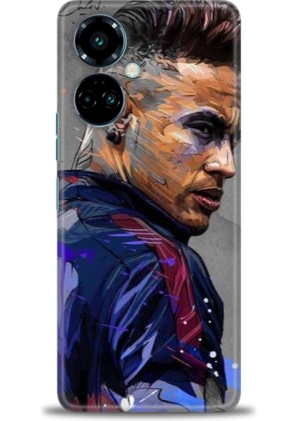 Tecno Camon 19 Pro (CL8N) Ile Uyumlu Hd Baskılı Silikon (Ortasertlikte) Kılıf - 458