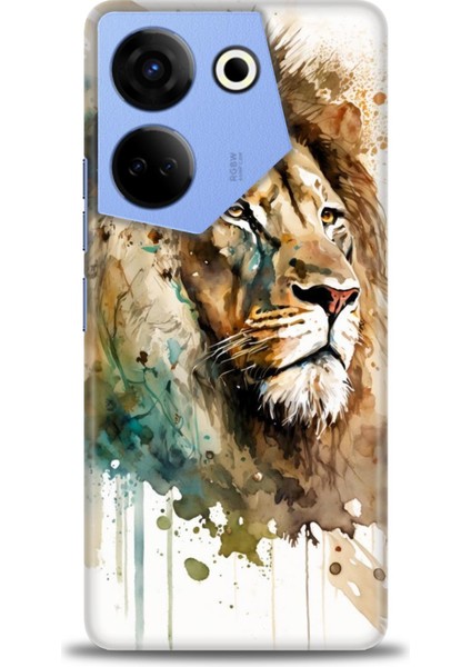 Tecno Camon 20 Pro 5g (CK8N) Ile Uyumlu Hd Baskılı Silikon (Ortasertlikte) Kılıf - 101