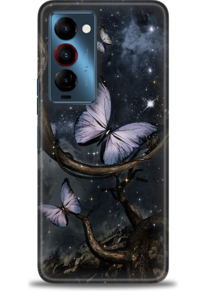 Tecno Camon 18 Premier (CH9N) Premier Ile Uyumlu Hd Baskılı Silikon (Ortasertlikte) Kılıf - 1025