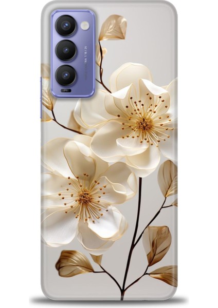Tecno Camon 18 / 18P (CH6N - CH7N ) Ile Uyumlu Hd Baskılı Silikon (Ortasertlikte) Kılıf - 1049