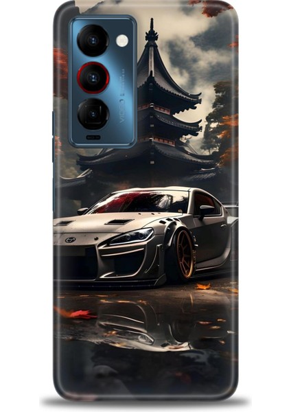 Tecno Camon 18 Premier (CH9N) Premier Ile Uyumlu Hd Baskılı Silikon (Ortasertlikte) Kılıf - 242