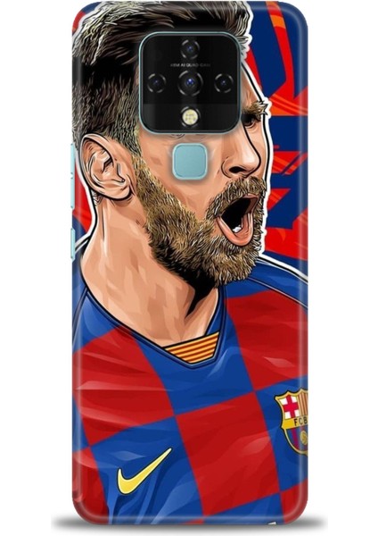 Tecno Camon 16 (CE7J) Ile Uyumlu Hd Baskılı Silikon (Ortasertlikte) Kılıf - 453