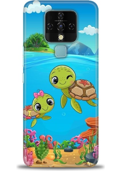 Tecno Camon 16 (CE7J) Ile Uyumlu Hd Baskılı Silikon (Ortasertlikte) Kılıf - 389
