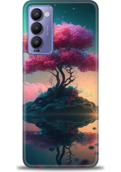 Tecno Camon 18 / 18P (CH6N - CH7N ) Ile Uyumlu Hd Baskılı Silikon (Ortasertlikte) Kılıf - 877