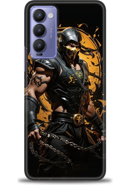 Tecno Camon 18 / 18P (CH6N - CH7N ) Ile Uyumlu Hd Baskılı Silikon (Ortasertlikte) Kılıf - 893