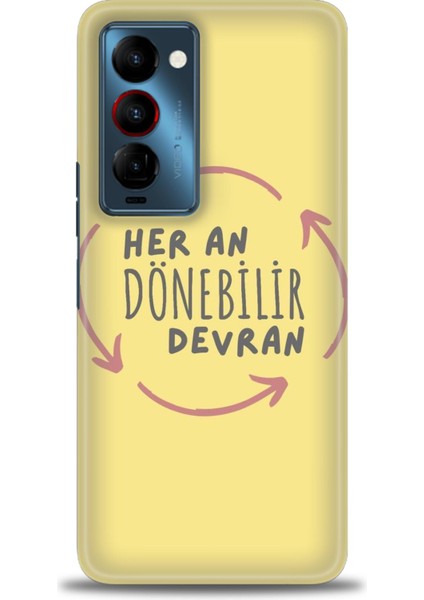 Tecno Camon 18 Premier (CH9N) Premier Ile Uyumlu Hd Baskılı Silikon (Ortasertlikte) Kılıf - 1076