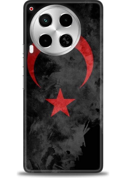 Tecno Camon 30 (Cl6) Ile Uyumlu Hd Baskılı Silikon (Ortasertlikte) Kılıf - 467