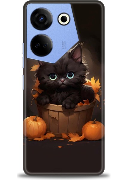 Tecno Camon 20 Pro 4g (CK7N)İLE Uyumlu Hd Baskılı Silikon (Ortasertlikte) Kılıf - 727