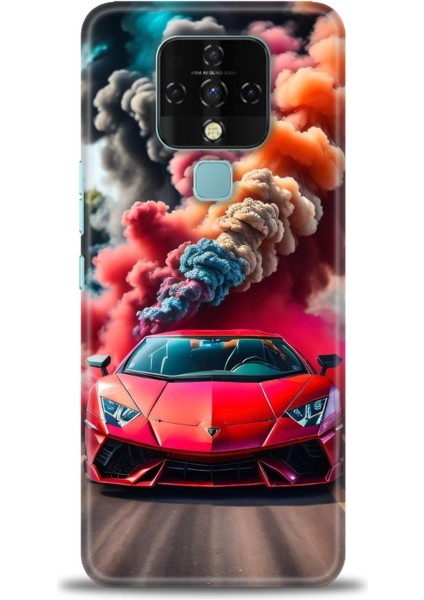 Tecno Camon 16 (CE7J) Ile Uyumlu Hd Baskılı Silikon (Ortasertlikte) Kılıf - 854