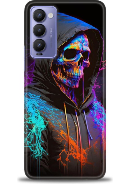 Tecno Camon 18 / 18P (CH6N - CH7N ) Ile Uyumlu Hd Baskılı Silikon (Ortasertlikte) Kılıf - 912
