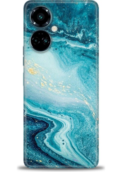 Tecno Camon 19 Pro (CL8N) Ile Uyumlu Hd Baskılı Silikon (Ortasertlikte) Kılıf - 408