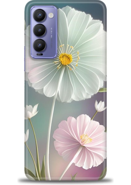 Tecno Camon 18 / 18P (CH6N - CH7N ) Ile Uyumlu Hd Baskılı Silikon (Ortasertlikte) Kılıf - 418