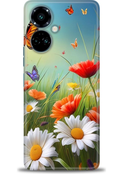 Tecno Camon 19 Pro (CL8N) Ile Uyumlu Hd Baskılı Silikon (Ortasertlikte) Kılıf - 353