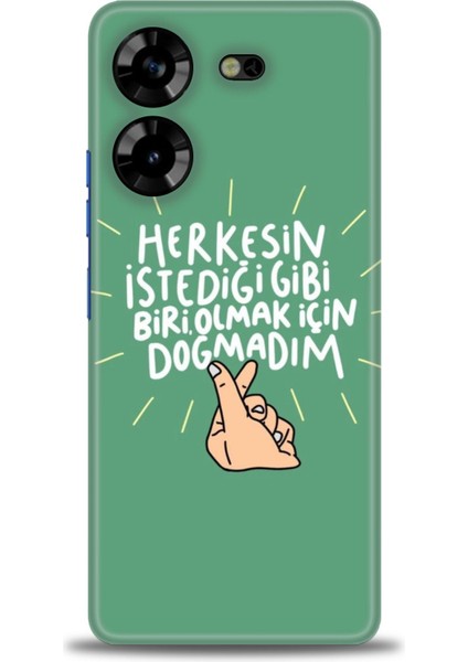 Tecno Pova 5 Ile Uyumlu Hd Baskılı Silikon (Ortasertlikte) Kılıf - 1079